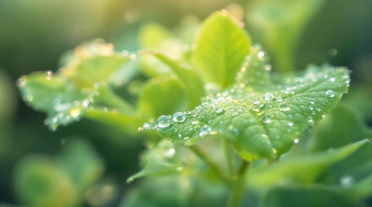 雨后花园：微距花卉影像集