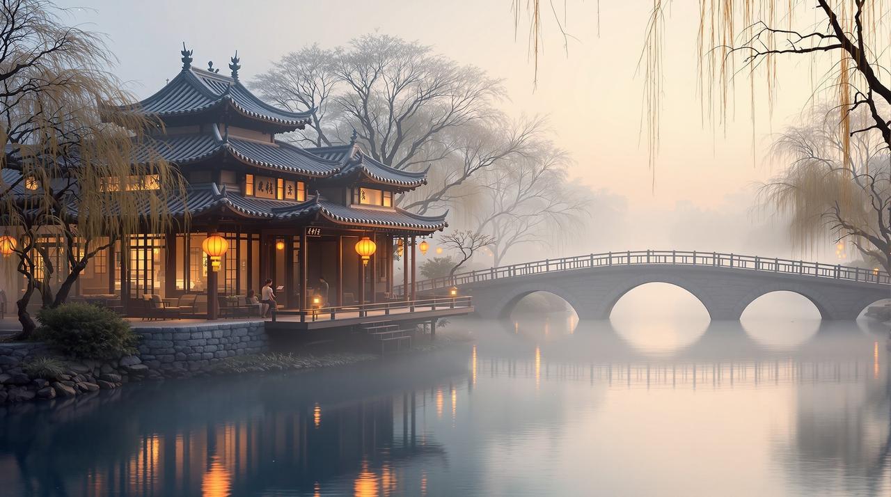 茶馆旧事：江南水乡影像诗